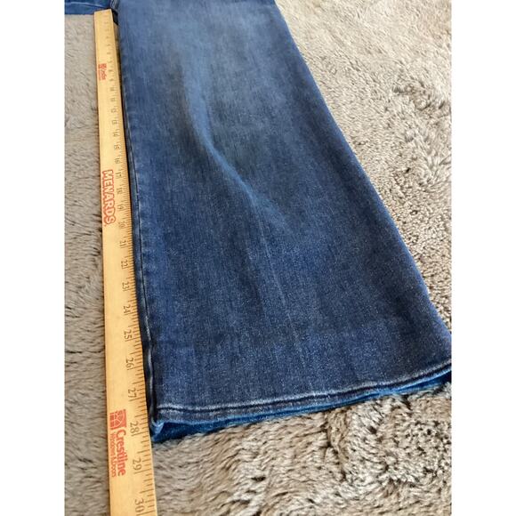 Anthropologie pilcro the skipper wide leg high rise jeans womens size 25 - Picture 13 of 16